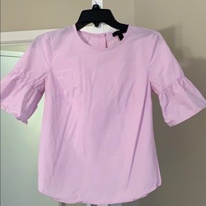 J crew pink dress top